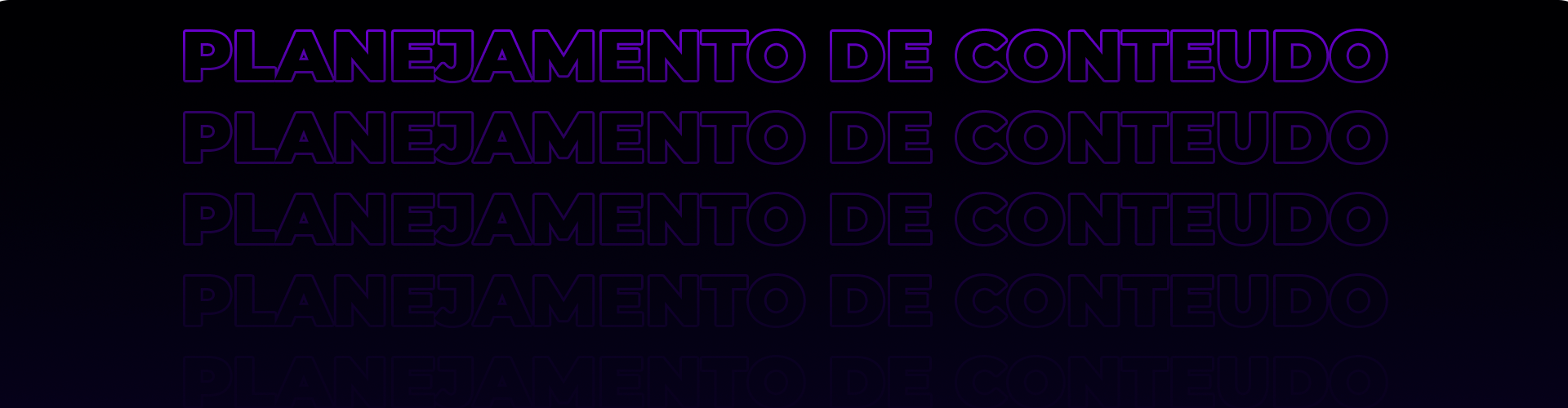 Planejamento de Conteúdo